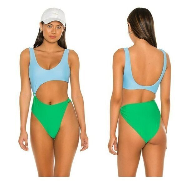 Lovers And Friends Jordy One Piece - Blue & Green